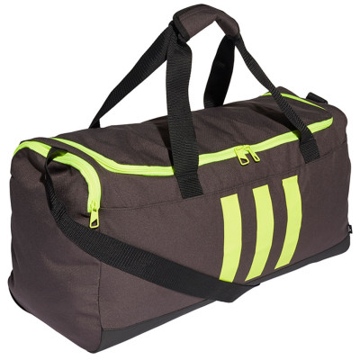 Torba adidas Essentials 3- Stripes Duffel Bag M szaro-zielona GN2047