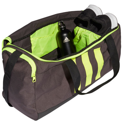 Torba adidas Essentials 3- Stripes Duffel Bag M szaro-zielona GN2047