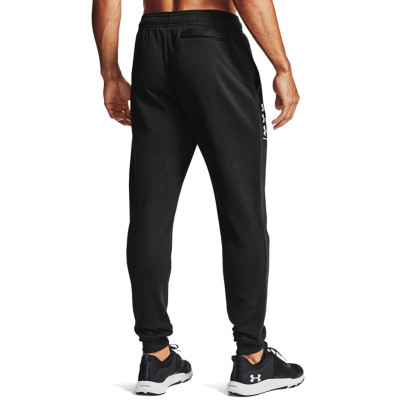 Spodnie męskie Under Armour Rival Fleece 3Logo Jogger czarne 1357131 001