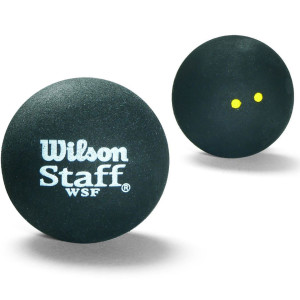 Piłka do squasha Wilson Staff Yellow WRT617100