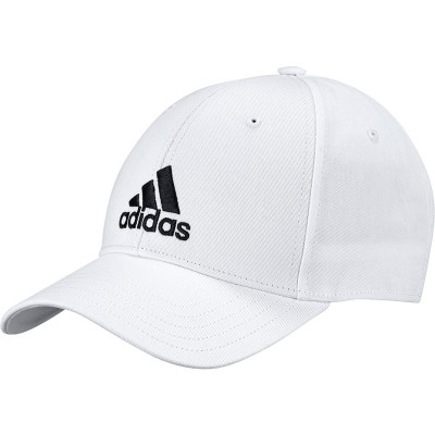 Czapka z daszkiem młodzieżowa adidas Baseball Cap Cotton OSFY biała FK0890