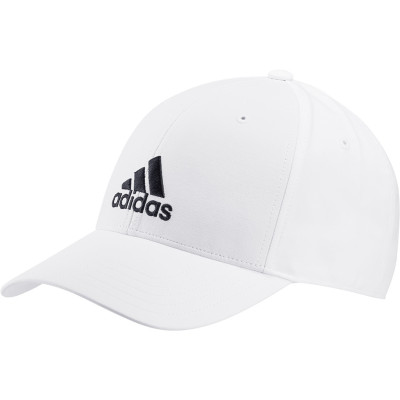 Czapka z daszkiem damska adidas Baseball Lightweight Embroidered Logo OSFW biała GM6260