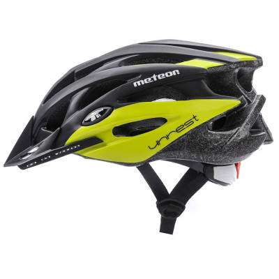 Kask rowerowy Meteor MV29 Unrest M 55-58 cm czarno-zielony 24705