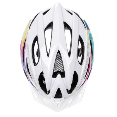 Kask rowerowy Meteor Shimmer M 55-58 cm biały 24757