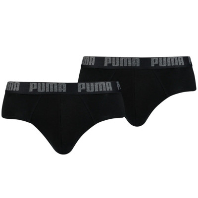 Bielizna męska Puma Basic Brief 2P czarna 889100 06