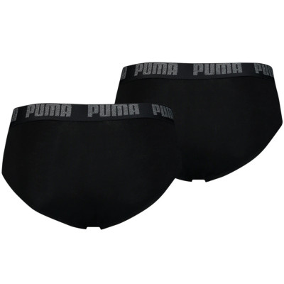 Bielizna męska Puma Basic Brief 2P czarna 889100 06