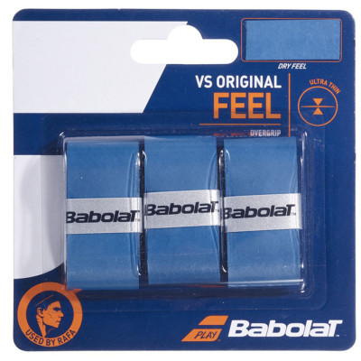 Owijka Babolat Vs Orginal Feel 3 szt. niebieska 653040 136/139387