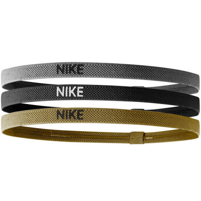 Opaska Nike Elastic Hairbands 3PK szara, czarna, beż NJN04971OS