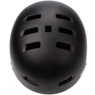 Kask rowerowy Meteor CM04 L 58-60 cm czarno-pomarańczowy 24945