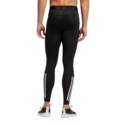 Legginsy męskie adidas Techfit Long Tight 3S czarne GL0456