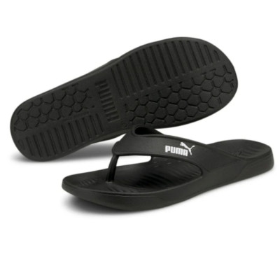 Klapki Puma Aqua Flip czarne 375098 01