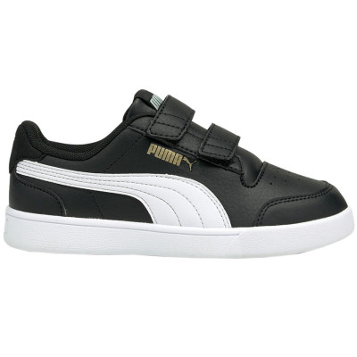 Buty dla dzieci Puma Shuffle V PS czarno-białe 375689 03