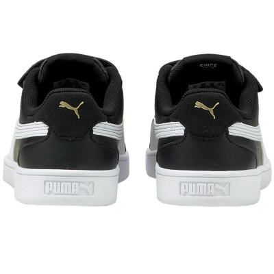 Buty dla dzieci Puma Shuffle V PS czarno-białe 375689 03