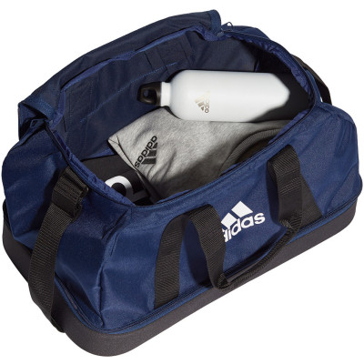 Torba adidas Tiro Duffel Bag Bottom Compartment S granatowa GH7257