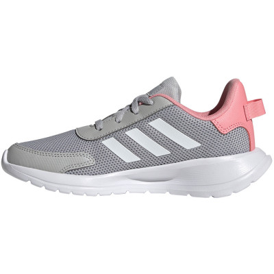 Buty dla dzieci adidas Tensaur Run K szaro-różowe GZ2667