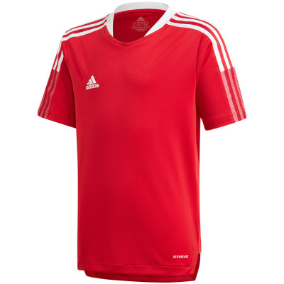 Koszulka dla dzieci adidas Tiro 21 Training Jers czerwona GM7576