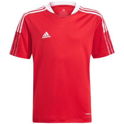 Koszulka dla dzieci adidas Tiro 21 Training Jers czerwona GM7576