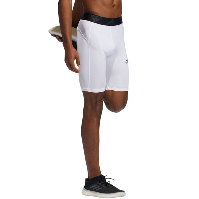 Spodenki męskie adidas Techfit Short Tight białe GL9883