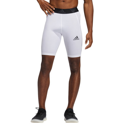 Spodenki męskie adidas Techfit Short Tight białe GL9883