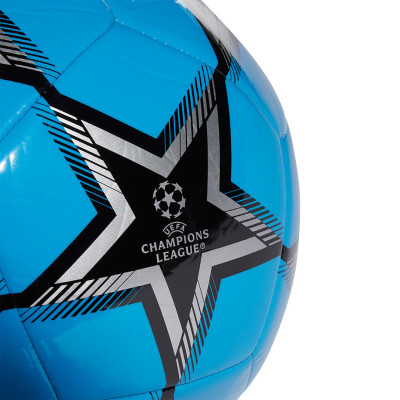 Piłka nożna adidas UCL Club Pyrostorm Ball niebiesko-szara H57052