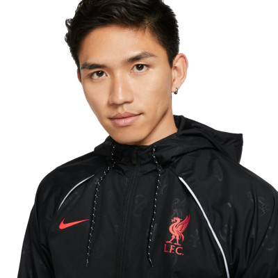 Kurtka męska Nike FC Liverpool AWF M NK JKT GX czarna DA9762 010