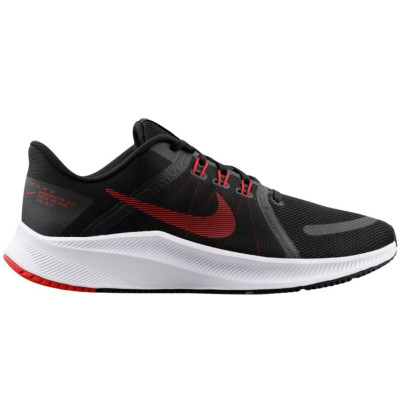 Buty męskie Nike Quest 4 czarno-czerwone DA1105 001