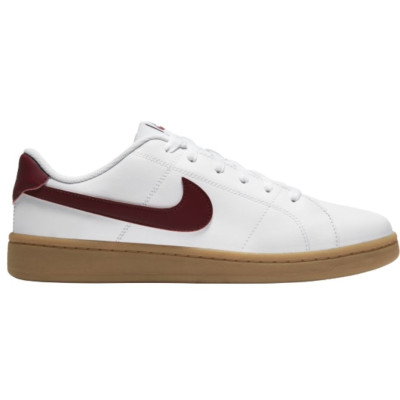 Buty męskie Nike Court Royale 2 biało-bordowe CQ9246 103