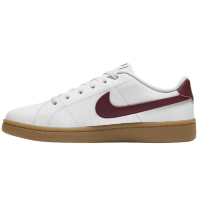 Buty męskie Nike Court Royale 2 biało-bordowe CQ9246 103