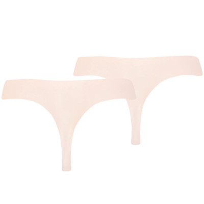 Bielizna damska Puma Seamless Stringi 2 Pack Hang różowe 935021 03