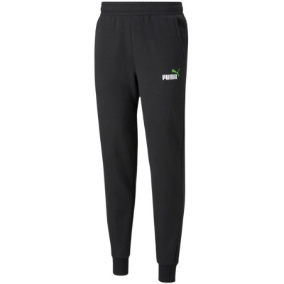 Spodnie męskie Puma ESS+ 2 Col Logo Pants FL czarne 586767 56