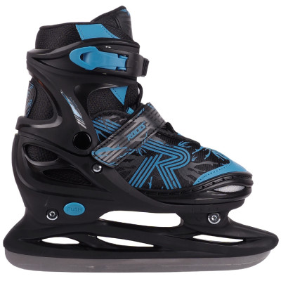 Łyżwy Roces Jokey Ice 3.0 Boy czarno-niebieskie 450707 01