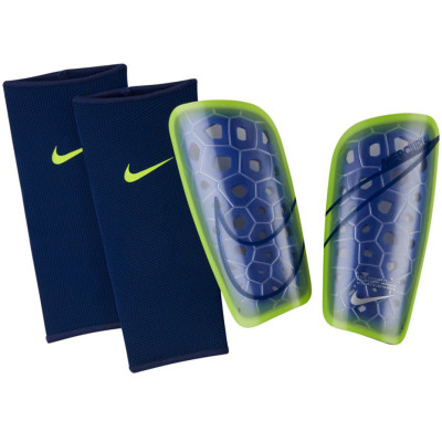 Ochraniacze piłkarskie Nike Mercurial Lite granatowo-zielone SP2120 501