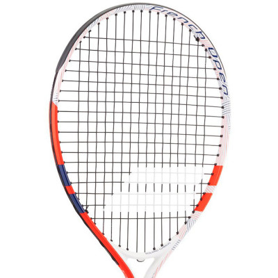 Rakieta do tenisa ziemnego Babolat Roland Garros Kit RG/FO 21 + 3 piłki Red Felt biało-pomarańczowo-