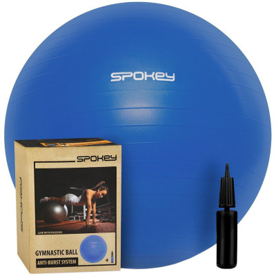 Piłka gimnastyczna Spokey Fitball 55 cm BL niebieska 929871