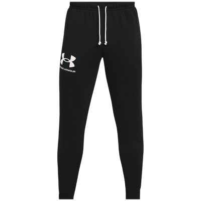 Spodnie męskie Under Armour Terry Jogger czarne 1361642 001