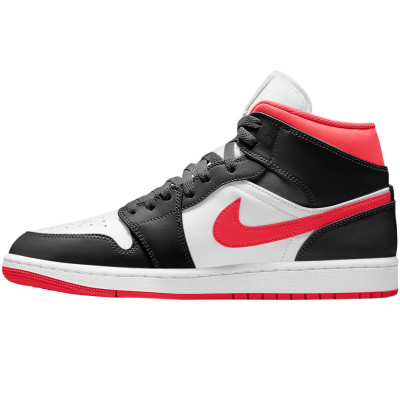 Buty męskie Nike Air Jordan 1 czarno-biało-czerwone 554724 122