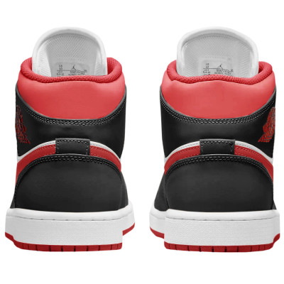 Buty męskie Nike Air Jordan 1 czarno-biało-czerwone 554724 122