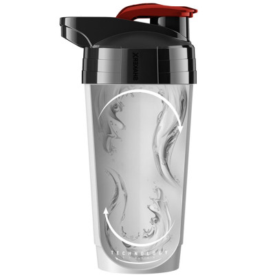 Bidon shaker NO10 600 ml biały