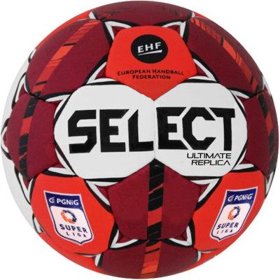 Piłka ręczna Select Ultimate PGNiG Superliga Replica czerwono-biała