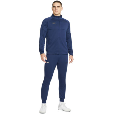 Dres męski Nike DF FC Football Tracksuit granatowy DC9065 410