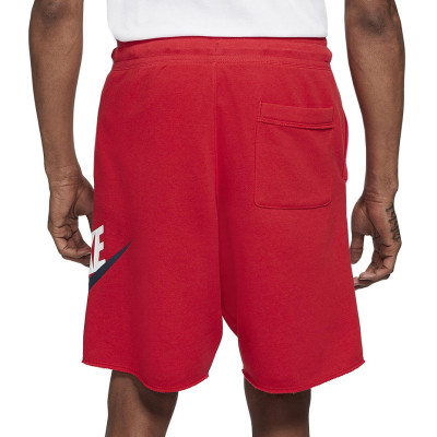 Spodenki męskie Nike Short FT Alumni czerwone AR2375 659