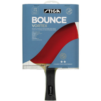 Rakietka do Ping Ponga Stiga Bounce Vortex czerwona 168701