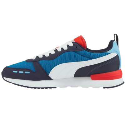 Buty męskie Puma R78 niebiesko-białe 373117 53