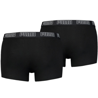 Bokserki męskie Puma Basic Trunk 2P czarne 935015 01