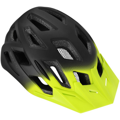 Kask rowerowy z oświetleniem Spokey Pointer M czarno-żółty 941260