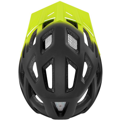 Kask rowerowy z oświetleniem Spokey Pointer M czarno-żółty 941260