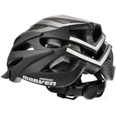 Kask rowerowy Meteor Marven M 55-58 cm szaro-czarny 25167