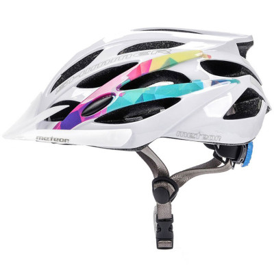 Kask rowerowy Meteor Shimmer S 52-56 cm Out Mold biały 24756