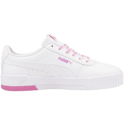 Buty damskie Puma Carina Logomania biało-różowe 383906 02