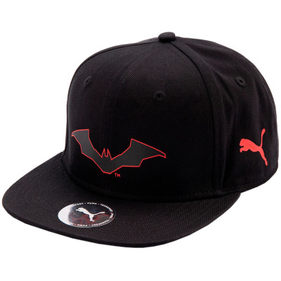 Czapka z daszkiem Puma x Batman Flat Brim Cap czarna 23954 01